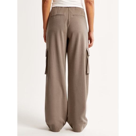 Abercrombie & Fitch Af Sloane Lightweight Tailored Cargo Pant - 30 Brown - Picture 6 of 6
